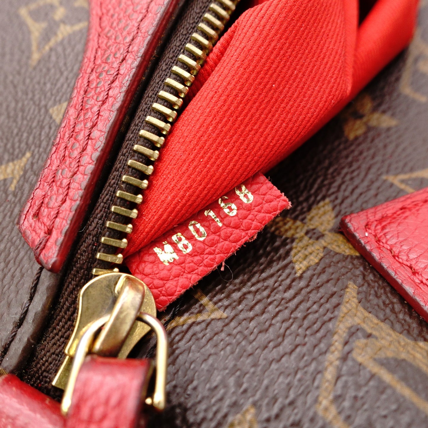 LOUIS VUITTON Tournel PM Monogram Canvas Handbag, Brown