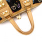 LOUIS VUITTON Courtney MM Monogram Multicolor Handbag, PVC/Leather, Black, Shoulder Bag