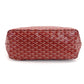 GOYARD Saint-Louis PM Tote Bag Red PVC Leather