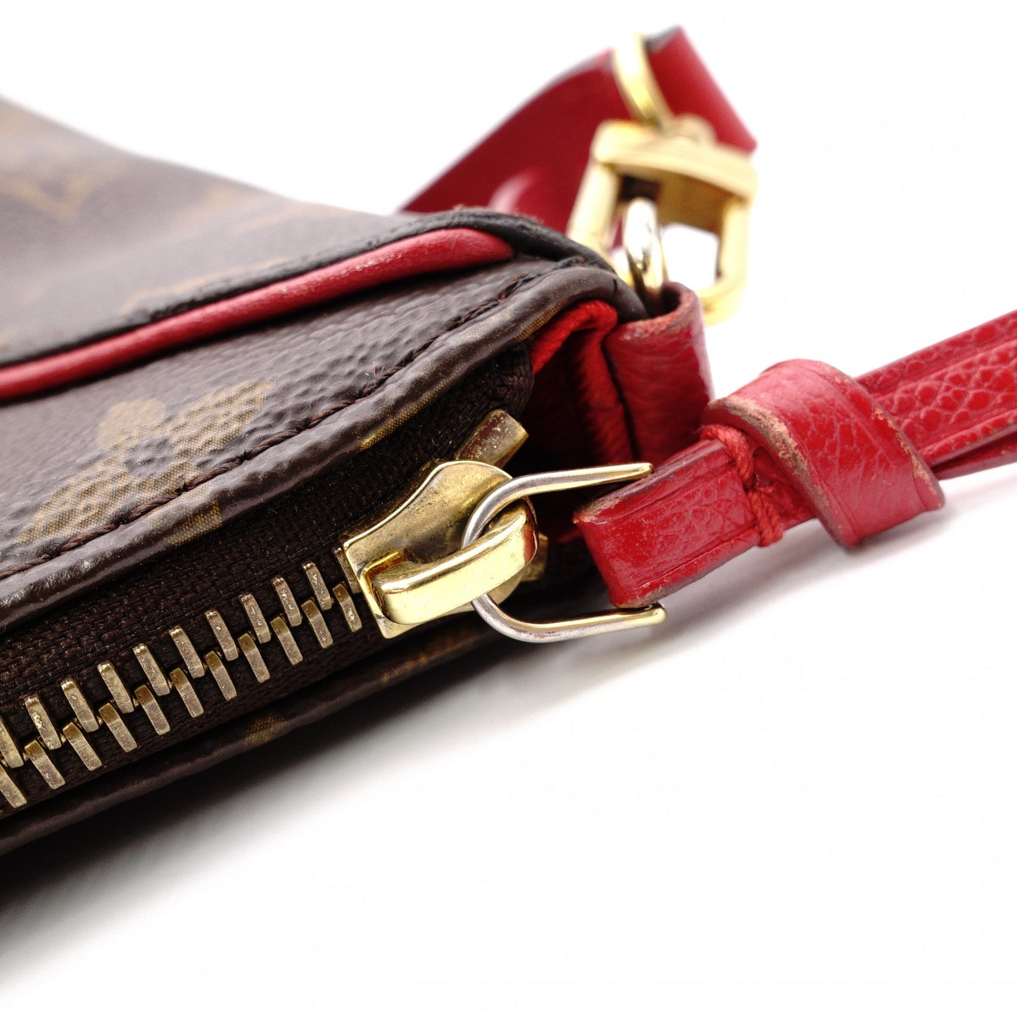 LOUIS VUITTON Tournel PM Monogram Canvas Handbag, Brown