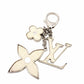 LOUIS VUITTON Bijou Sac Fleur d'Épi Bag Charm M65085 Off-White Silver 7-12-709