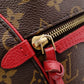 LOUIS VUITTON Tournel PM Monogram Canvas Handbag, Brown