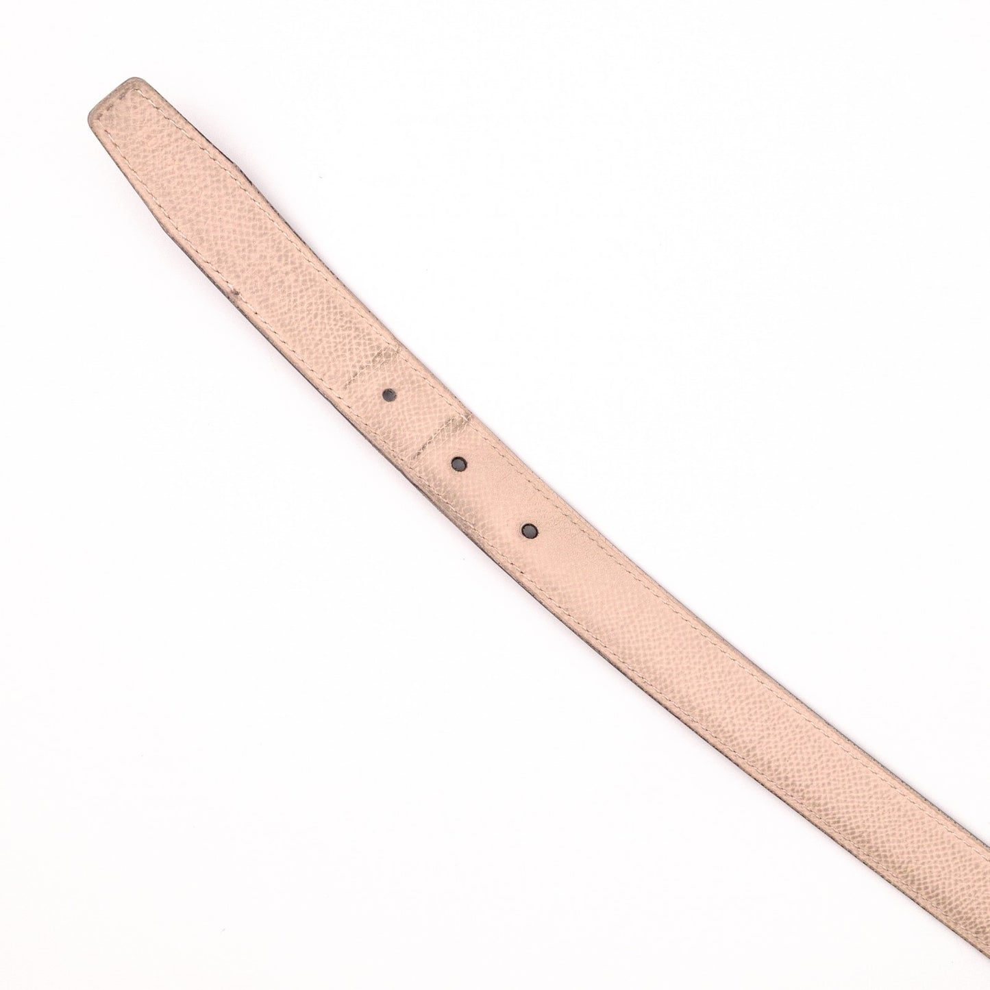 HERMES Constance Belt, Leather, Navy, Gold Hardware, X-Stamped