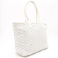 GOYARD Artois PM Tote Bag / PVC / Leather / White / Shoulder Bag / Business / Work / A4