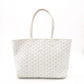 GOYARD Artois PM Tote Bag / PVC / Leather / White / Shoulder Bag / Business / Work / A4