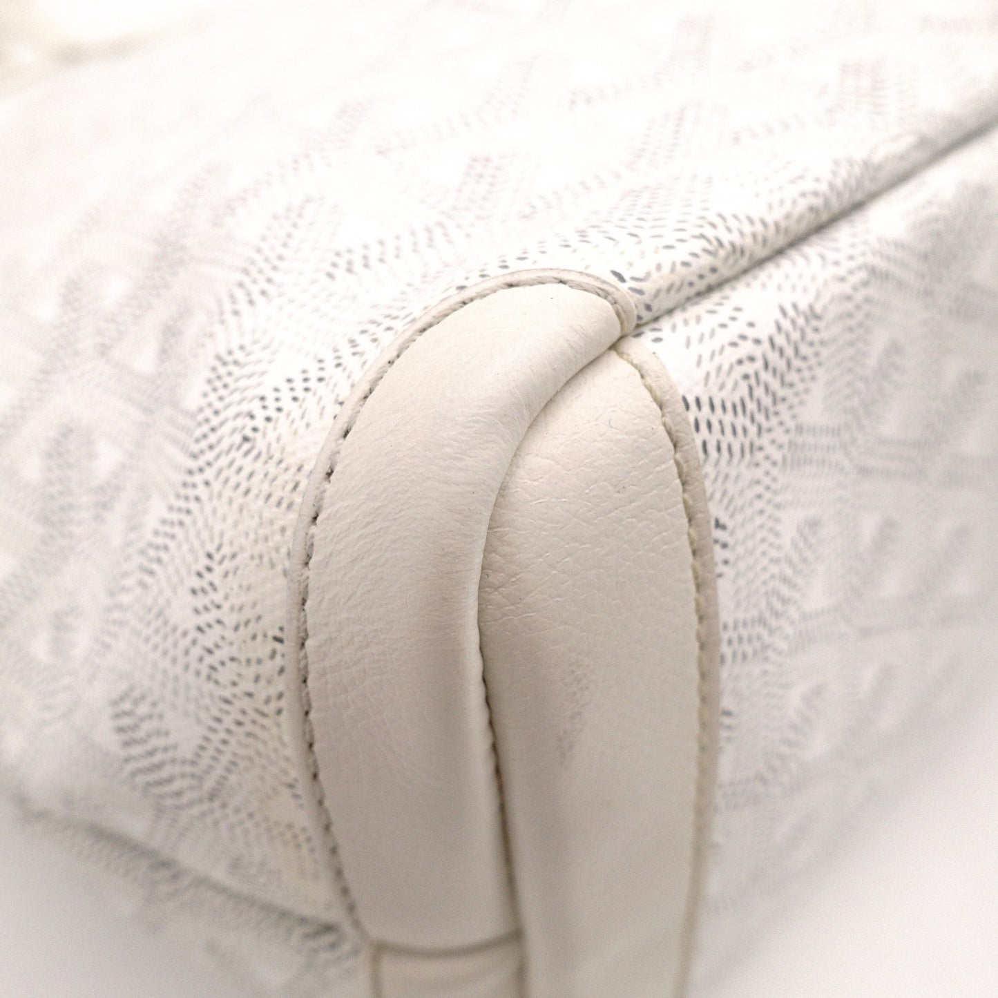 GOYARD Artois PM Tote Bag / PVC / Leather / White / Shoulder Bag / Business / Work / A4