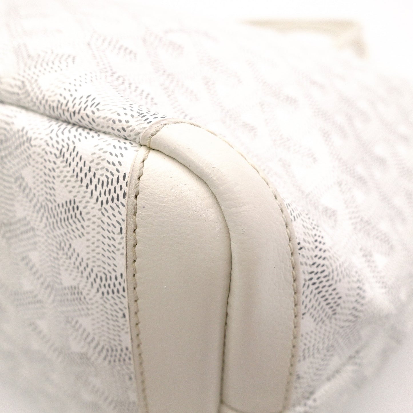 GOYARD Artois PM Tote Bag / PVC / Leather / White / Shoulder Bag / Business / Work / A4
