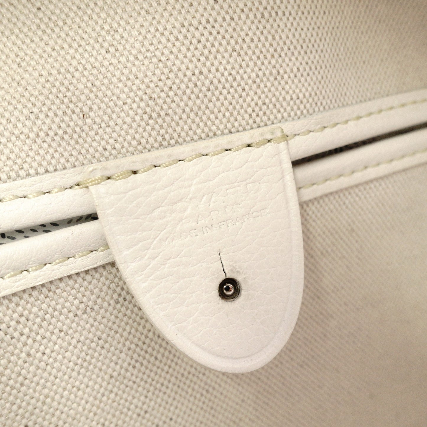 GOYARD Artois PM Tote Bag / PVC / Leather / White / Shoulder Bag / Business / Work / A4