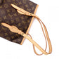 LOUIS VUITTON Petit Baguette PM Monogram Canvas Handbag, PVC/Leather, Brown