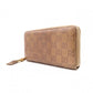 GUCCI Shima Long Wallet, Leather, Brown, Tassel, GG Logo