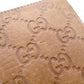 GUCCI Shima Long Wallet, Leather, Brown, Tassel, GG Logo