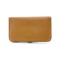 HERMES Dogon GM Long Wallet Leather Brown Silver Hardware Wallet □P Stamped Gold Togo 7-12-513