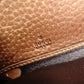 GUCCI Shima Long Wallet, Leather, Brown, Tassel, GG Logo