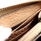 GUCCI Shima Long Wallet, Leather, Brown, Tassel, GG Logo