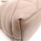 SAINT LAURENT Lulu Puffer Leather Chain Shoulder Bag, Leather, Beige, Crossbody, Gold Hardware