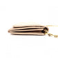 PRADA Saffiano Wallet Chain, Leather, Beige, Long Wallet, Shoulder Bag, Gold Hardware