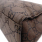 GUCCI Bamboo Handbag, Canvas, Brown
