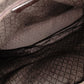 GUCCI Bamboo Handbag, Canvas, Brown