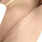 PRADA Saffiano Wallet Chain, Leather, Beige, Long Wallet, Shoulder Bag, Gold Hardware