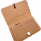 HERMES Dogon GM Long Wallet Leather Brown Silver Hardware Wallet X Engraving Wallet R801028