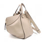 LOEWE Small Hammock Handbag, Leather, Beige, Women's, 2-Way