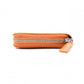 PRADA Saffiano Long Wallet, Leather, Orange, Wallet, Logo, Silver Hardware