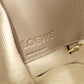 LOEWE Small Hammock Handbag, Leather, Beige, Women's, 2-Way