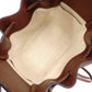 LOEWE Hammock Mini Hand Bag, Leather, Dark Brown, 2-Way Crossbody, Women's