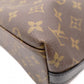 LOUIS VUITTON Kitán Monogram Makassar Handbag, PVC/Leather, Brown, Men's