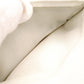CHANEL Matelassé Long Wallet, Leather, White Caviar Skin, Flap Wallet, Silver Hardware