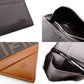 FENDI Zucca Fold Wallet Brown Men's Billfold Card Case Money Clip PVC Leather R801138