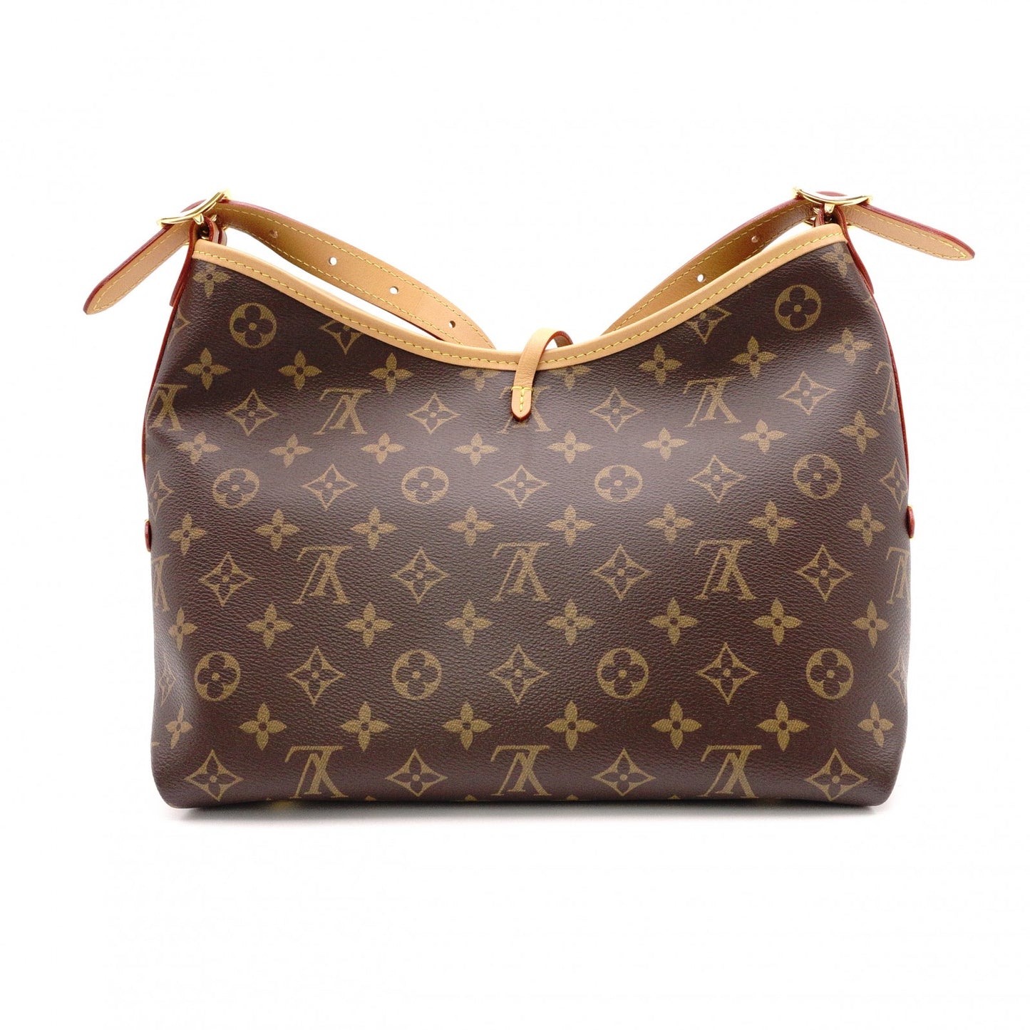 LOUIS VUITTON Carryall NM PM Monogram Canvas Shoulder Bag, PVC/Leather, Brown, Women's