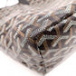 GOYARD Saint Louis PM Tote Bag, PVC and Leather, Black, Shoulder Bag, A4 Size