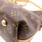 LOUIS VUITTON Carryall NM PM Monogram Canvas Shoulder Bag, PVC/Leather, Brown, Women's