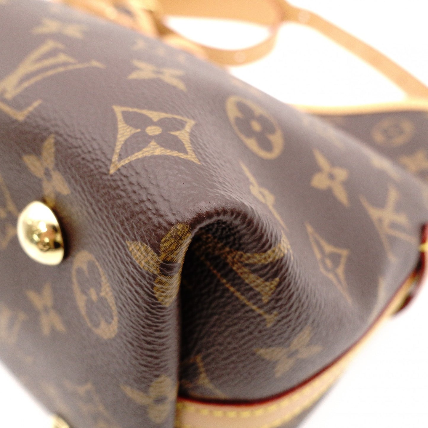 LOUIS VUITTON Carryall NM PM Monogram Canvas Shoulder Bag, PVC/Leather, Brown, Women's