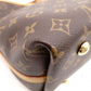 LOUIS VUITTON Carryall NM PM Monogram Canvas Shoulder Bag, PVC/Leather, Brown, Women's