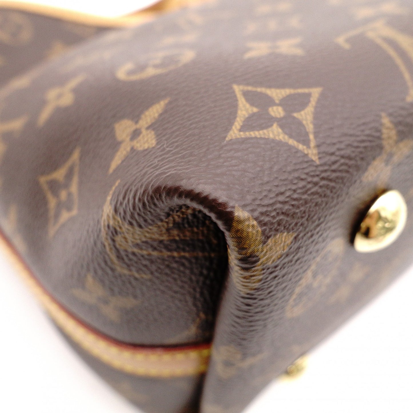 LOUIS VUITTON Carryall NM PM Monogram Canvas Shoulder Bag, PVC/Leather, Brown, Women's
