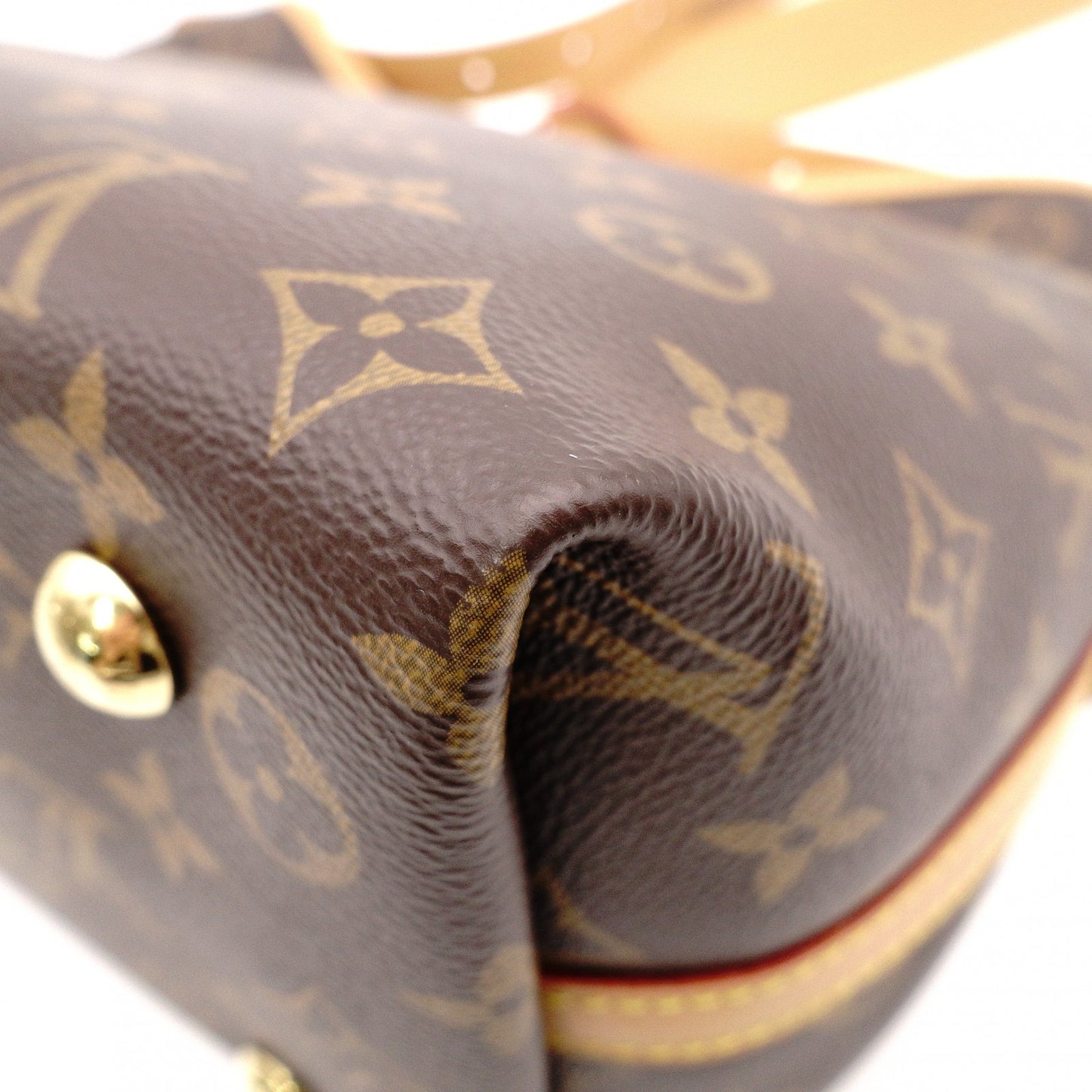 LOUIS VUITTON Carryall NM PM Monogram Canvas Shoulder Bag, PVC/Leather, Brown, Women's