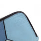 LOEWE Anagram Coin Case, Leather, Blue, Card Case