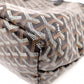 GOYARD Saint Louis PM Tote Bag, PVC and Leather, Black, Shoulder Bag, A4 Size