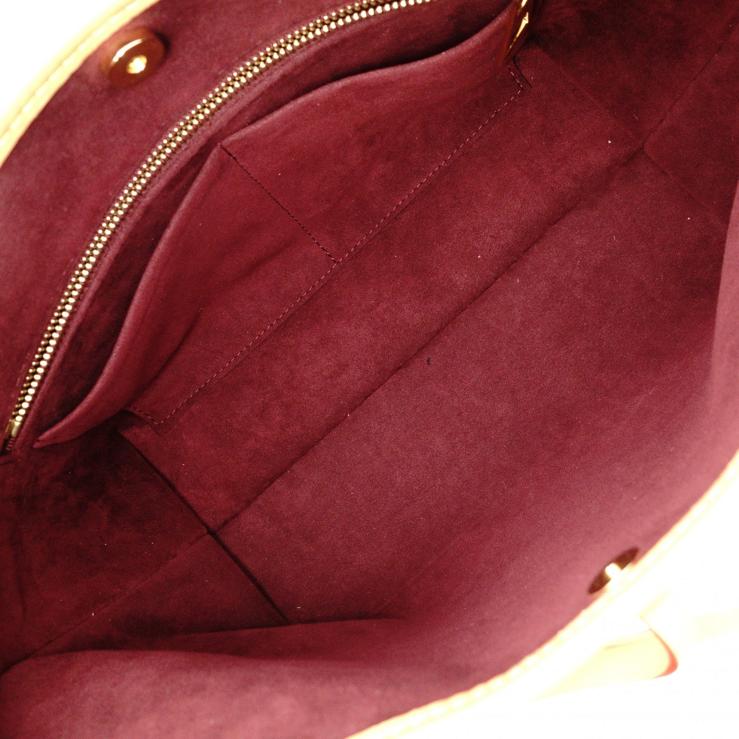 LOUIS VUITTON Carryall NM PM Monogram Canvas Shoulder Bag, PVC/Leather, Brown, Women's
