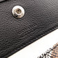 GOYARD Saint Louis PM Tote Bag, PVC and Leather, Black, Shoulder Bag, A4 Size