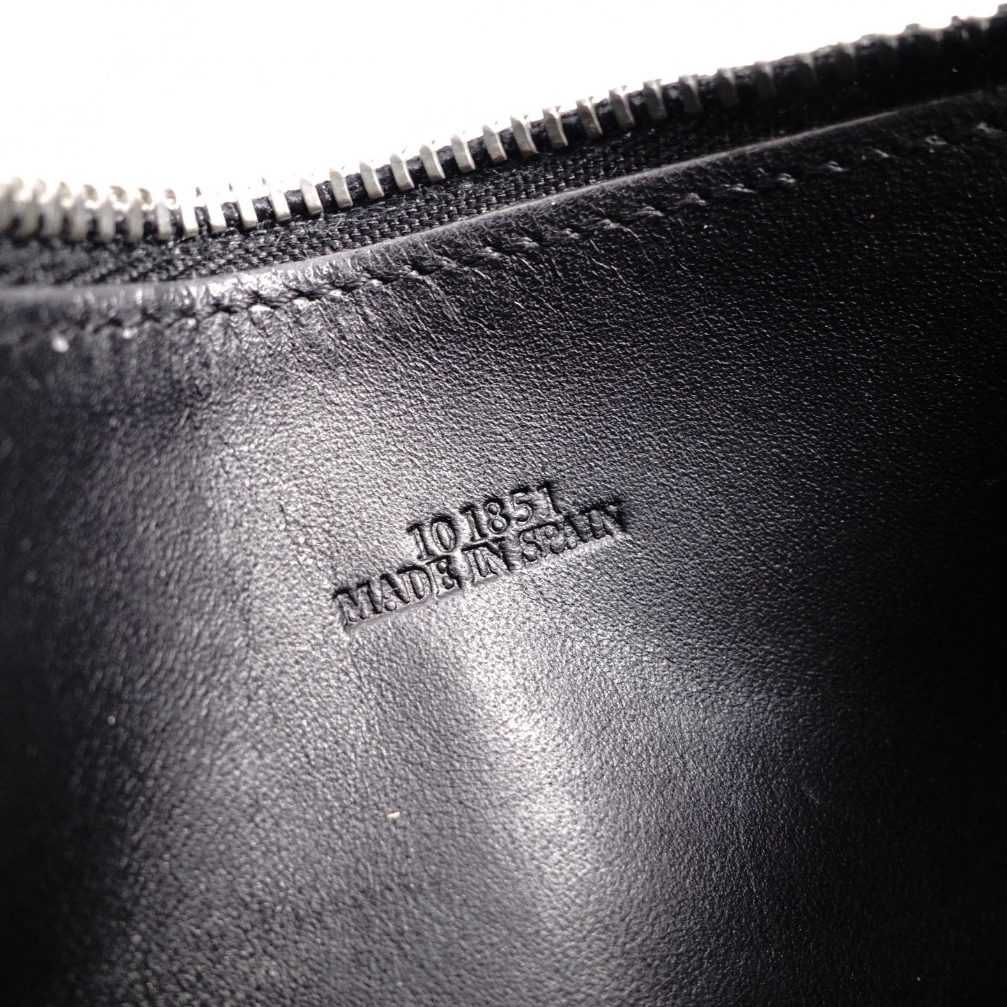 LOEWE Anagram Coin Case, Leather, Blue, Card Case