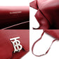 Burberry Alice Shoulder Bag Leather Red Silver Hardware Red Crossbody TB Logo R801087