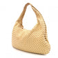 Bottega Veneta Intrecciato Shoulder Bag, Leather, Beige, Hobo