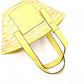 LOEWE Anagram Basket Handbag, Raffia, Beige and Yellow, Logo, Wicker Bag