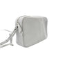 Saint Laurent Shoulder Bag Leather YSL Gray Crossbody Tassel Logo 7-12-227