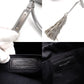 Saint Laurent Shoulder Bag Leather YSL Gray Crossbody Tassel Logo 7-12-227