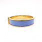 HERMES Click H Bracelet, Metal, Gold and Blue, Size ST