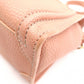 CELINE Luggage Nano Shopper Handbag, Leather, Coral Orange, 2-Way Crossbody